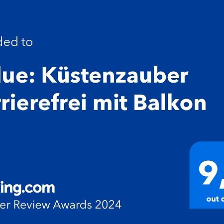 Cblue: Kuestenzauber Barrierefrei Mit Balkon Heiligenhafen Exterior photo